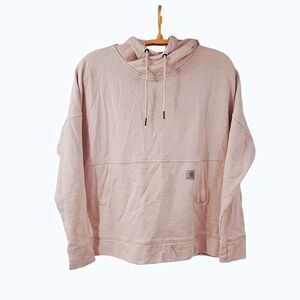 Carhartt Hoodie XL Relaxed Fit Pullover Kangaroo Pocket & Thumb Holes